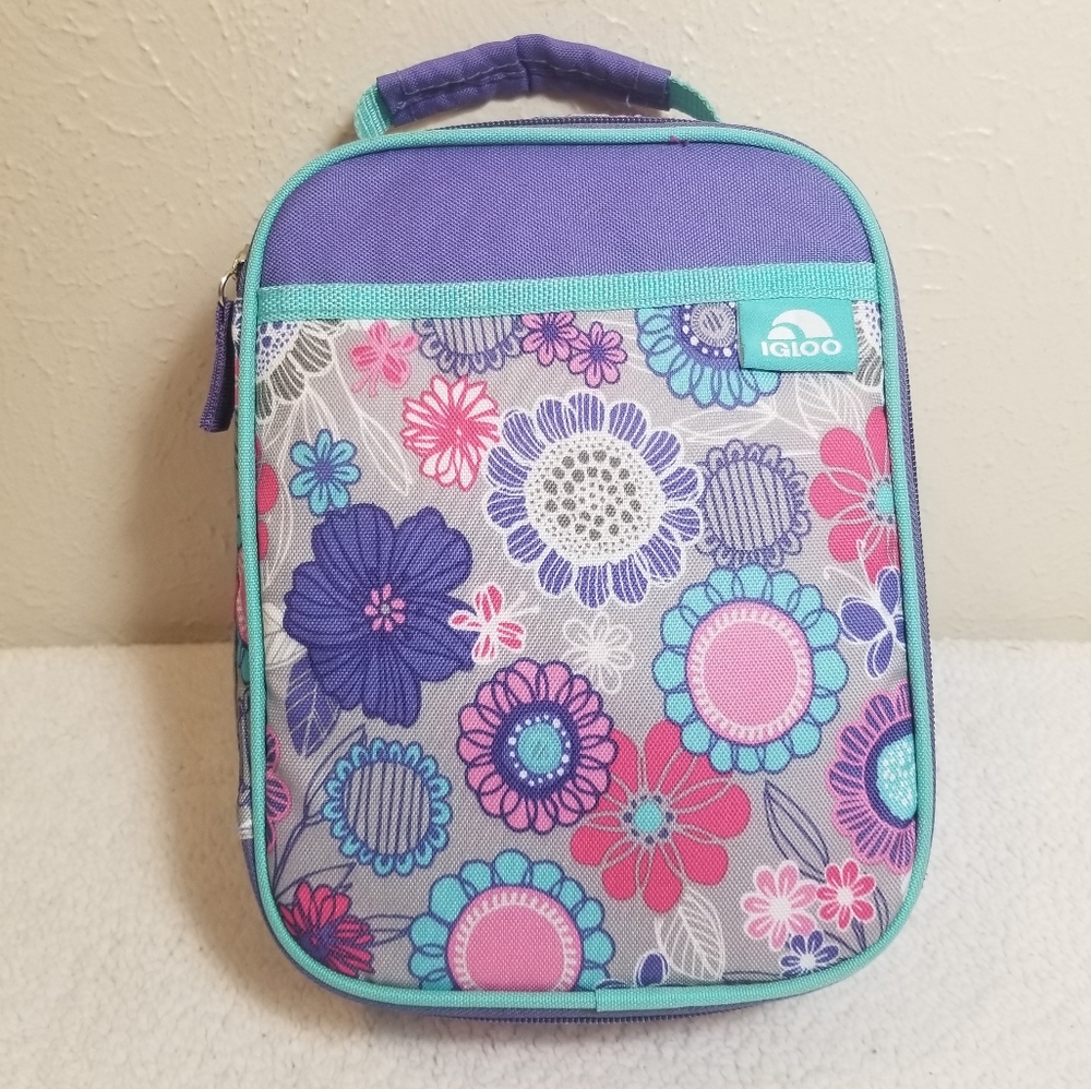 Igloo floral insulated lunch bag